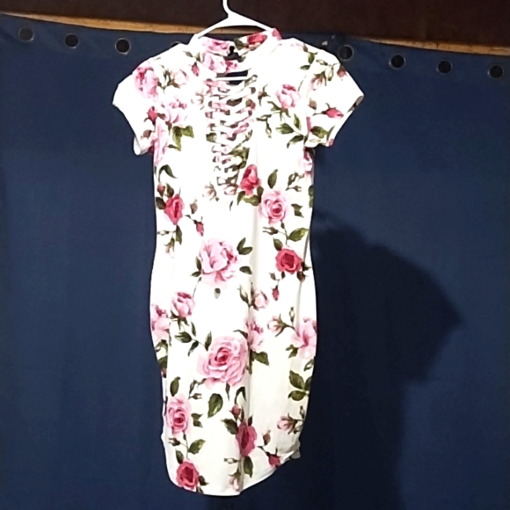 Floral print sundress